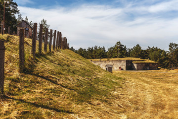 Latvia Abandoned war base in good condition