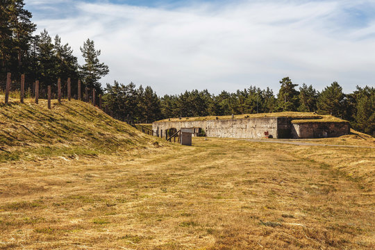 Latvia Abandoned war base in good condition