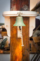 Ship's Bell Mast On
