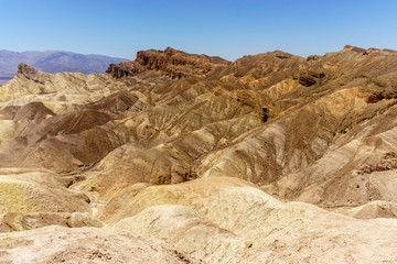 Fototapeta na wymiar Arid landscape in Death Valley