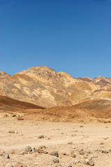 Arid landscape in  Death Valley
