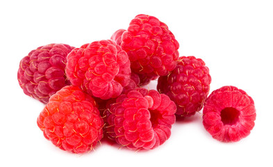 Raspberry. Raspberry isolated. Raspberry on white background