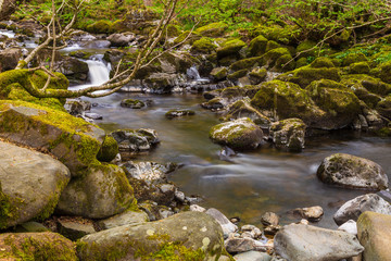Naklejka na ściany i meble Landscape in The Lake District National Park, Cumbria, England