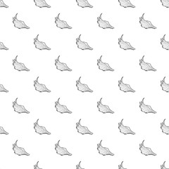 Bird big wing pattern vector seamless repeating for any web design
