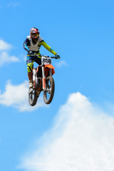 Motocross high jump