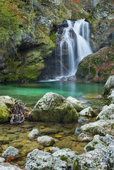 waterfall and stones © sergejson