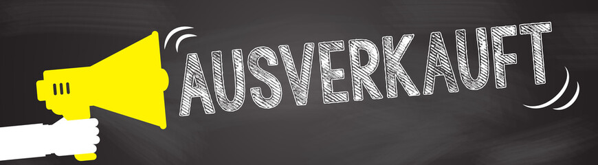 Ausverkauft.