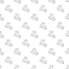 Ecology segway pattern vector seamless repeating for any web design