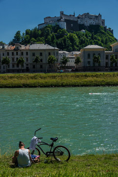 Summerfeeling in Salzburg - Chillen an der Salzach