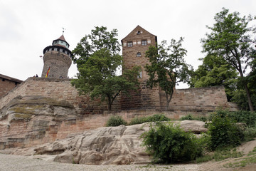 historische Altstadt Nürnberg - Sinwelturm und Walpurgiskapelle
