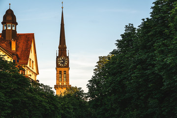 St- Jakobs Kirche.