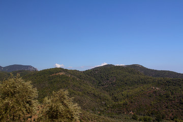 Naklejka premium A small seaside town Bodrum