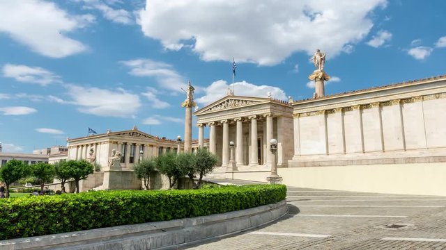 Academy of Athens time lapse