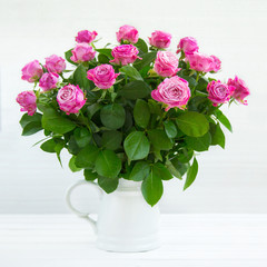 Beautiful pink roses