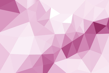 Pink gradient abstract geometric triangular polygon style. Graphic background. abstract polygon...