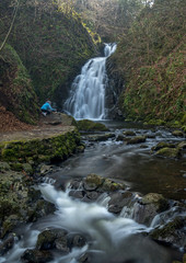 Glenoe Waterfall