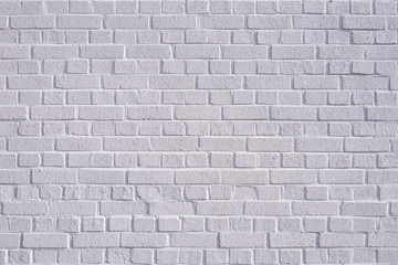 White Brick Wall Background