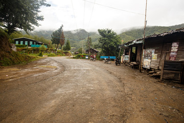 Road Through The Burma Mountains