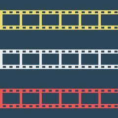 Vector pattern with film