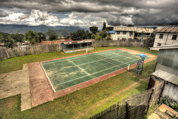 Tennis Court - Chin State, Myanmar