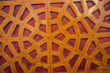 Ottoman Turkish  art with geometric patterns