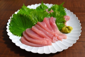 マグロの刺身