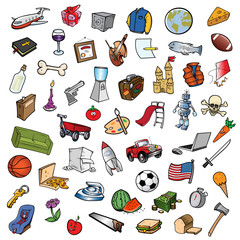 cartoon vector random collection I 