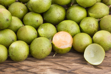 Mamoncillo delicious tropical fruit - Melicoccus bijugatus