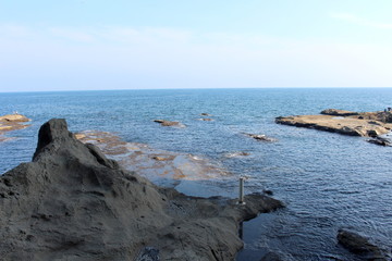 Fujisawa, Japan - JULY 7, 2017: Enoshima Iwaya Cave