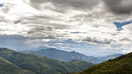 Fototapeta premium Scenic View, Chin Stae, Myanmar