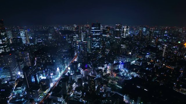 東京空撮・タイムラプス・4k