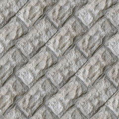 Seamless photo texture of pavement tile from natural stone