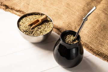 yerba mate drink
