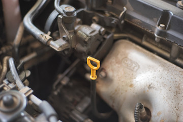 Car engine background