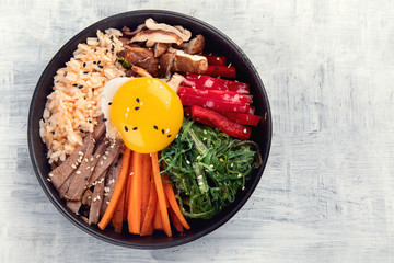 Bibimbap - traditional Korean dish