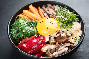 Bibimbap - traditional Korean dish