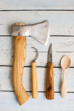wood carver's instruments