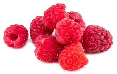 Raspberry. Raspberry isolated. Raspberry on white background