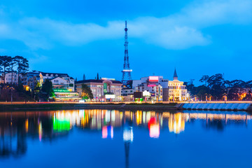 Xuan Huong Lake in Dalat