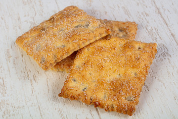 Tasty cracker cookies