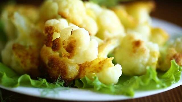 cauliflower fried in batter