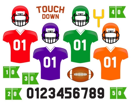 American Football Jersey Template Images – Browse 4,192 Stock Photos,  Vectors, and Video