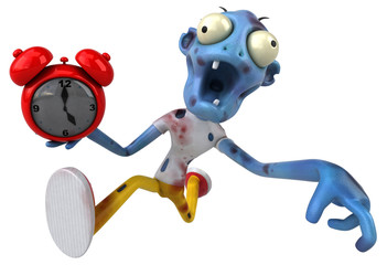 Fun zombie - 3D Illustration