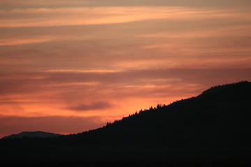 Morning Breaks in Wyoming