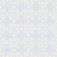 Seamless decorative ornament on background. Seamless wallpaper pattern. Trendy wallpaper pattern