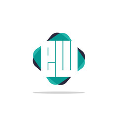 Initial Letter EW Logo Template Design