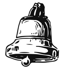 Bell #vector #isolated Glocke