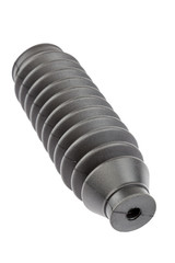 Anther of car steering traction on white background.