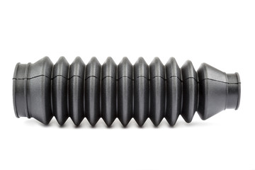 Anther of car steering traction on white background.