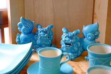 Local souvenir represent Japan Okinawa